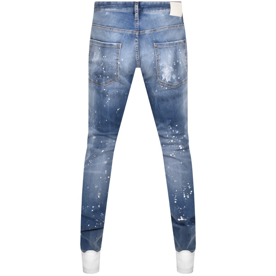 Paint splatter jeans designer clearance